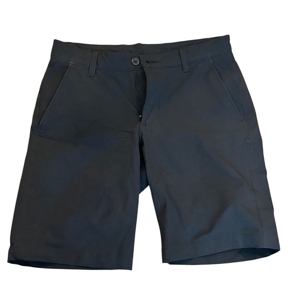 Under Armour Other - Under Armour Black Drive Golf Shorts Size 30 Performance Tech Stretch 1364407